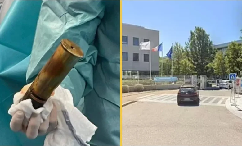 WWI Bomb in Elderly Man’s Body