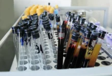 Blood collection.