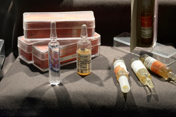Snake antivenom in a vial Snake antivenom in a vial